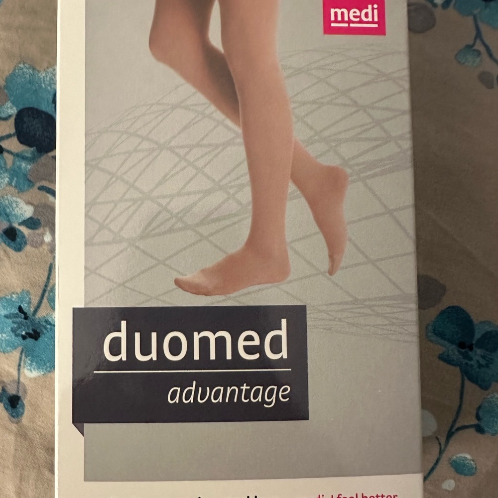 Duomed Advantage Medical Compression Stockings/Pantyhose 30-40 mmHg - New